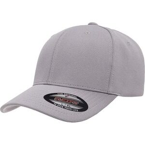 Flexfit Men's L/XL Fitted Stretch Cool & Dry Sport Ball Cap Light Gray 6597